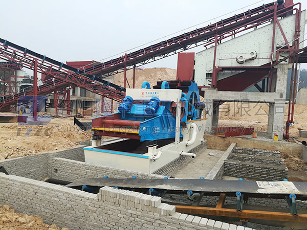 隆中洗沙回收一體機(jī)咸陽(yáng)應(yīng)用現(xiàn)場(chǎng)