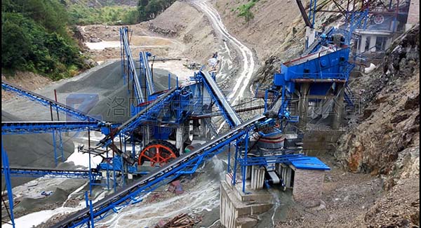 洗砂機生產(chǎn)線